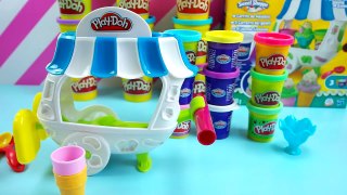 Giochi Pongo PLAY DOH Creare ghiaccioli con il Play Doh playset Il Carretto dei Gelati