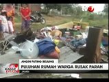 Angin Kencang Porak-porandakan Puluhan Rumah di Jambi