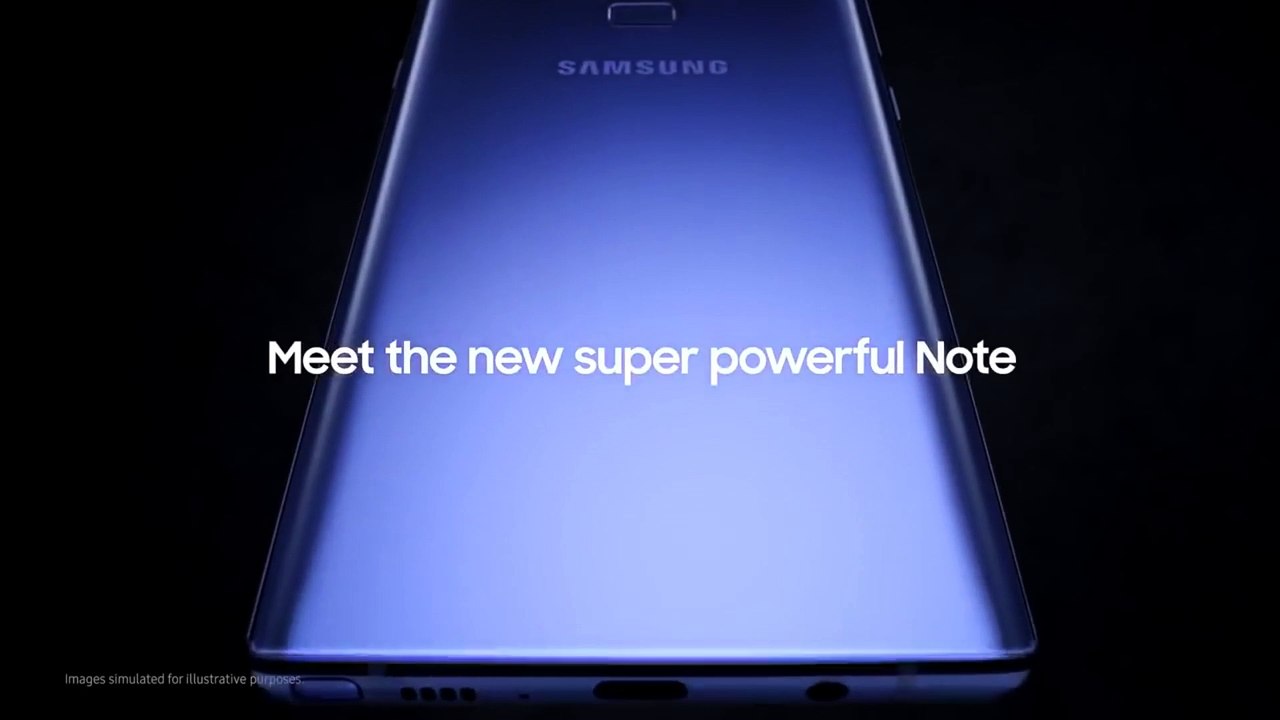 Samsung Galaxy Note 9 Official Trailer