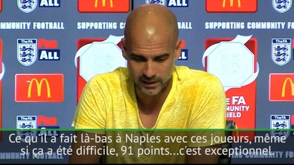 Man City - Guardiola : "Le Naples de Sarri était exceptionnel"