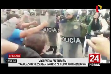 Tumán: trabajadores de azucarera se atrincheran para evitar retorno de directiva