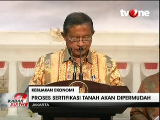 Paket Kebijakan Ekonomi VII, Proses Sertifikasi Tanah Dipermudah