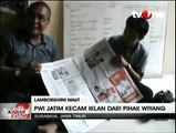 PWI Jatim Kecam Iklan Ancaman Media dari Pengacara Wiyang