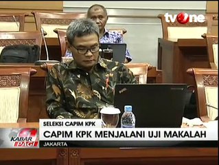 Capim KPK Jalani Uji Makalah