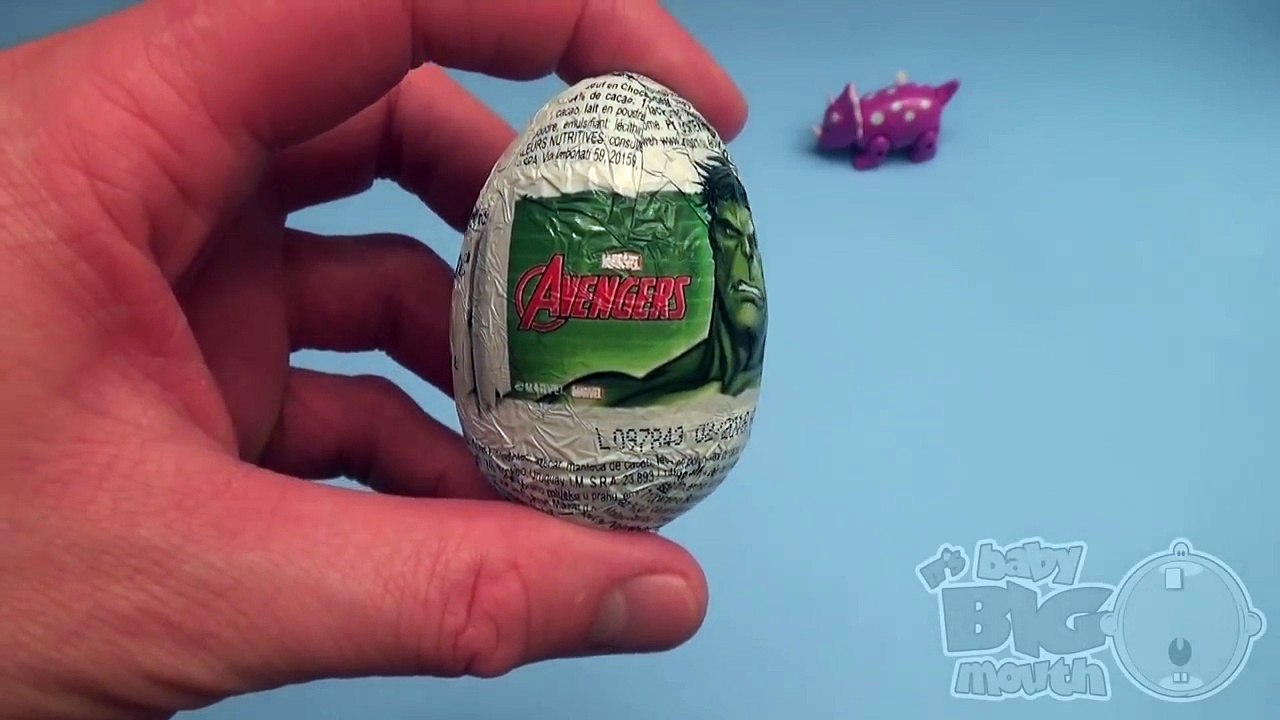 Marvel Avengers Surprise Egg Learn A Word! Spelling Words Starting With A! Lesson 1