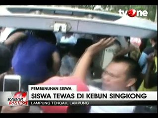 Siswa SMP Ditemukan Tewas di Kebun Singkong