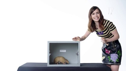 Lily Collins Touches a Hedgehog, Cockroaches & Other Weird Stuff | Vanity Fair