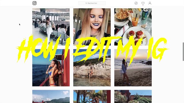 TOUT SUR MES PHOTOS INSTA (applis, retouches, matériel)