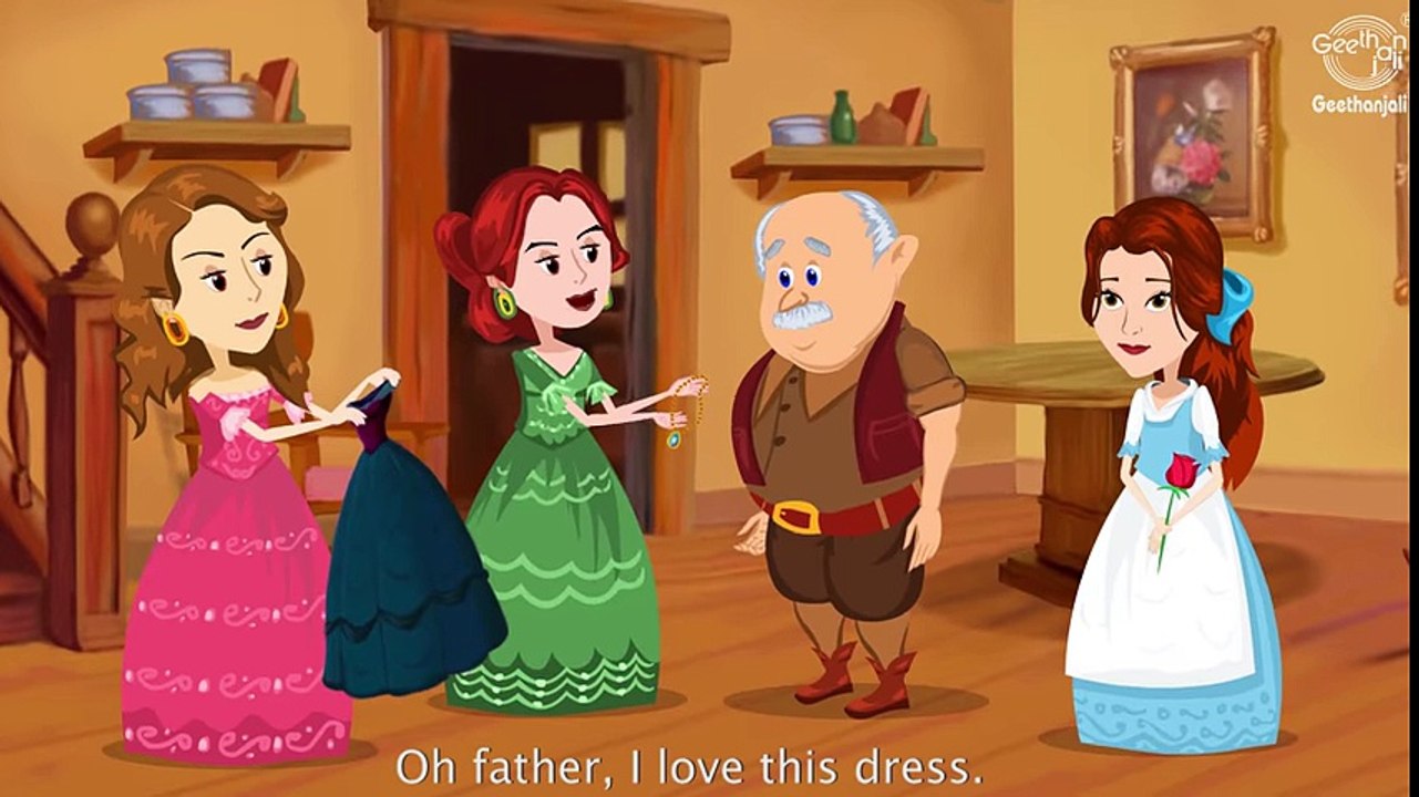 Beauty and the Beast Full Movie - Fairy Tales With English Subtitles