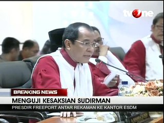 Ditanya Alasan Laporkan Novanto, Ini Jawaban Sudirman