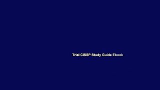 Trial CISSP Study Guide Ebook