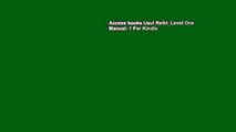 Access books Usui Reiki: Level One Manual: 1 For Kindle