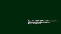 Open EBook OCA / OCP Java SE 8 Programmer Certification Kit: Exam 1Z0-808 and Exam 1Z0-809 online