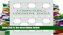 New Trial Computers As Cognitive Tools (Technology and Education Series) For Ipad