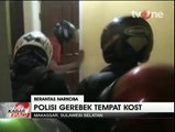 Polisi Gerebek Kamar Kos Lokasi Pesta Narkoba