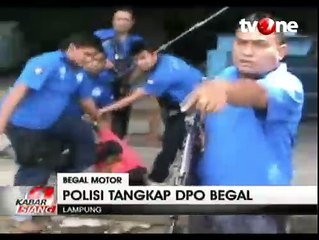Drama Penangkapan DPO Begal di Lampung