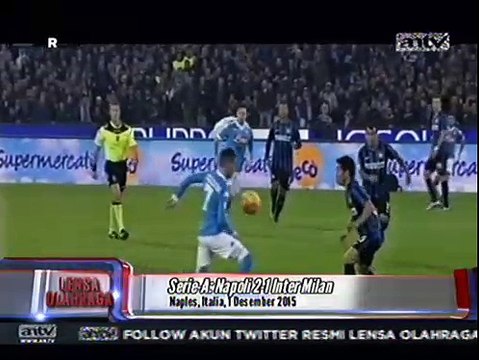 Napoli Kudeta Inter Milan dari Puncak Serie A