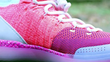 Nike KD 11 EYBL Peach Basketball Shoes On www.kd11eybl.com