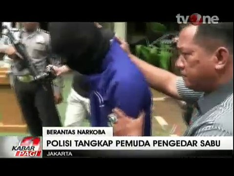 Petugas Tangkap Pemuda Pengedar Sabu Kemasan Permen