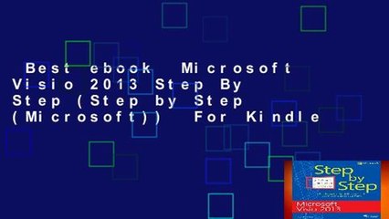 Best ebook  Microsoft Visio 2013 Step By Step (Step by Step (Microsoft))  For Kindle