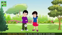 Sampung Oso sa Higaan | Awiting Pambata Tagalog | Ten in the Bed in Filipino