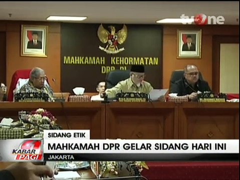 Hari Ini MKD Gelar Sidang Pelanggaran Etik Setya Novanto
