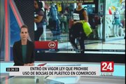 Chile: entra en vigor ley que prohíbe bolsas de plásticos en comercios