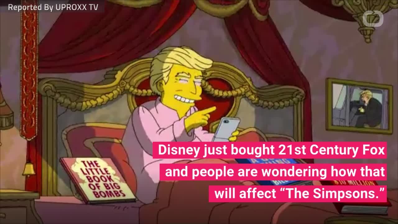 Fox’s CEO Is Not Worried About 'The Simpsons’ Leaving Fox Anytime Soon