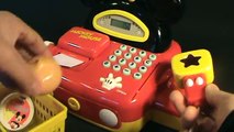 Disney Mickey Mouse Cash Register Mashine Toy from TAKARA TOMY JAPAN.