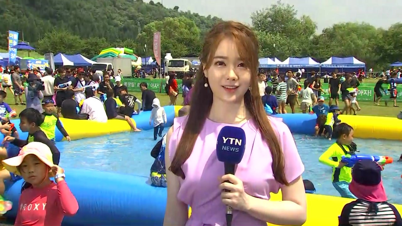 [날씨] 주말도 푹푹 찐다, 서울 34.1℃...물놀이로 더위 날려요 / YTN
