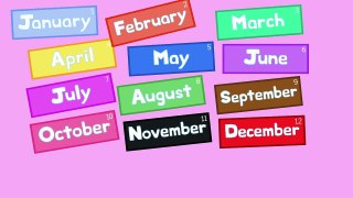 Months of the Year Song 2