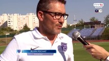 Interview d'Alain POCHAT entraineur du FC Villefranche.