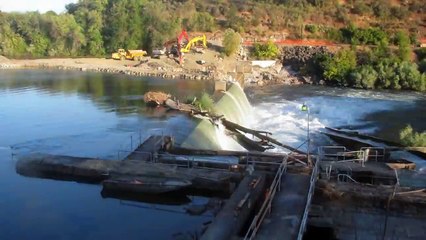 Gold Ray Dam Removal Project in Time-lapse
