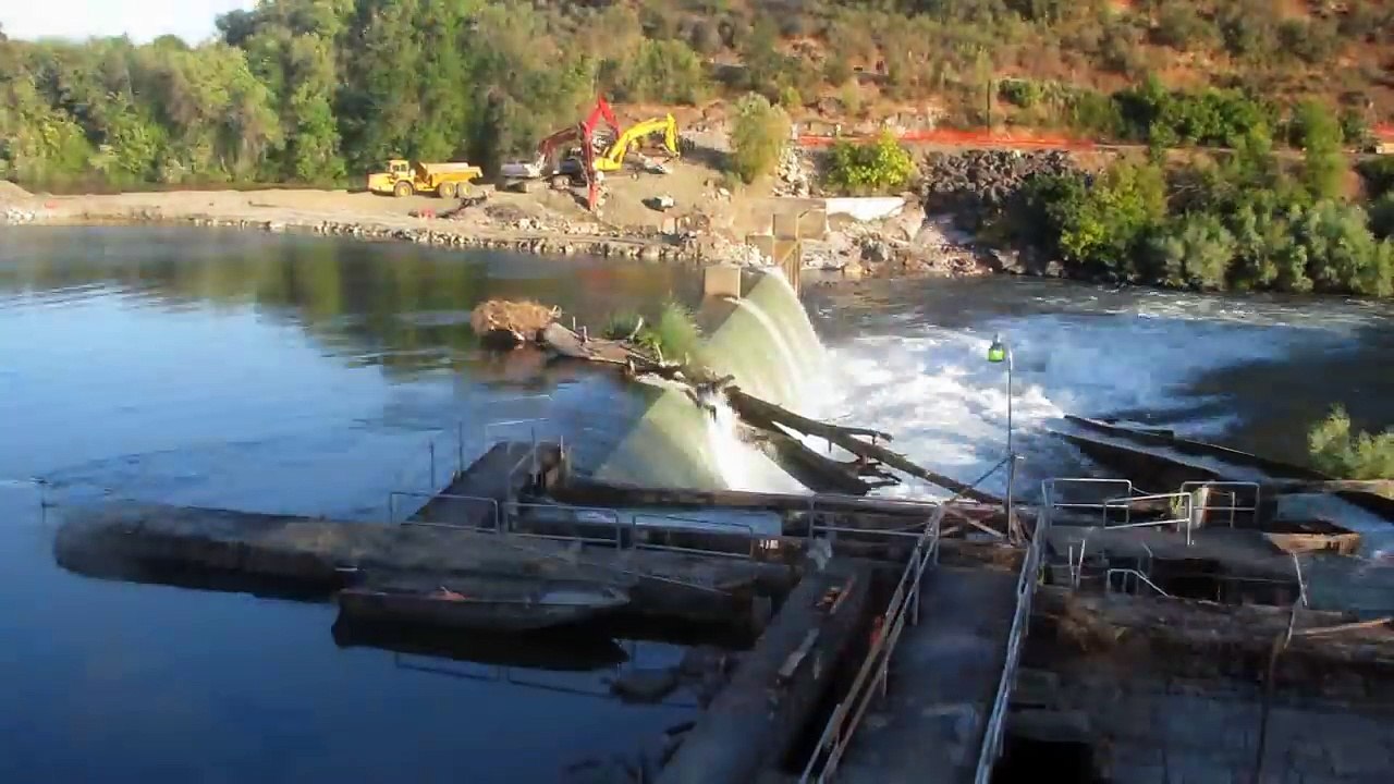Gold Ray Dam Removal Project in Time-lapse