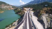Kahramanmaraş'a 47 Kilometrelik Tünel Ağı...kahramanmaraş-Göksun Tünelleri Havadan Görüntülendi