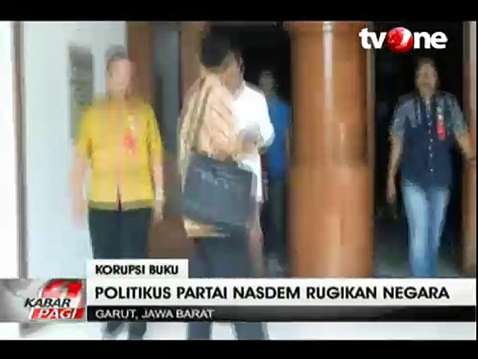 Korupsi, Dua Politisi Partai Nasdem Garut Ditahan