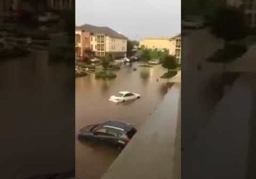 Roads Submerged by Floodwaters in Lynchburg Amid Dam Collapse Fears