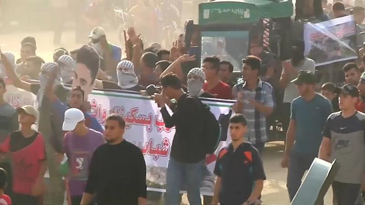 Ausschreitungen im Gazastreifen