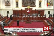 Exige al Congreso derogar ley que permite a Oviedo seguir en la FPF