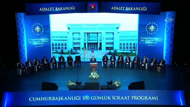 Cumhurbaşkanı Erdoğan 100 Günlük Eylem Planını Açıkladı