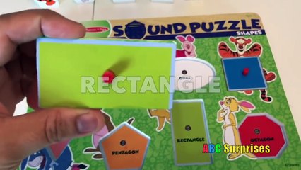 Learn SHAPES & COLORS With ABC Surprises And Fun Learning Toys for Kids
