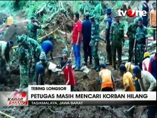 Pencarian Korban Longsor di Tasikmalaya Terus Dilakukan