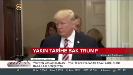 Yakın tarihe bak Trump