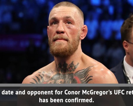 McGregor to fight Khabib in UFC 229