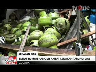 Tabung Gas Meledak di Pondok Labu, 4 Rumah Hancur