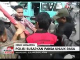 Bentrok Antara Demonstran dan Aparat Terjadi di Makassar