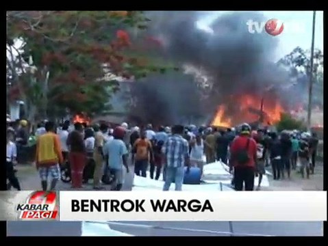 Dua Kelompok Warga di Maluku Utara Bentrok, Satu Tewas