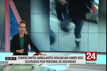 Plaza Norte: ambulantes denuncian haber sido agredidos por personal de seguridad