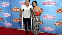 Mario Lopez On Crutches 