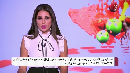 الرئيس السيسي يصدر قراراً بالعفو عن 66 مسجوناً وفض دور الانعقاد الثالث لمجلس النواب